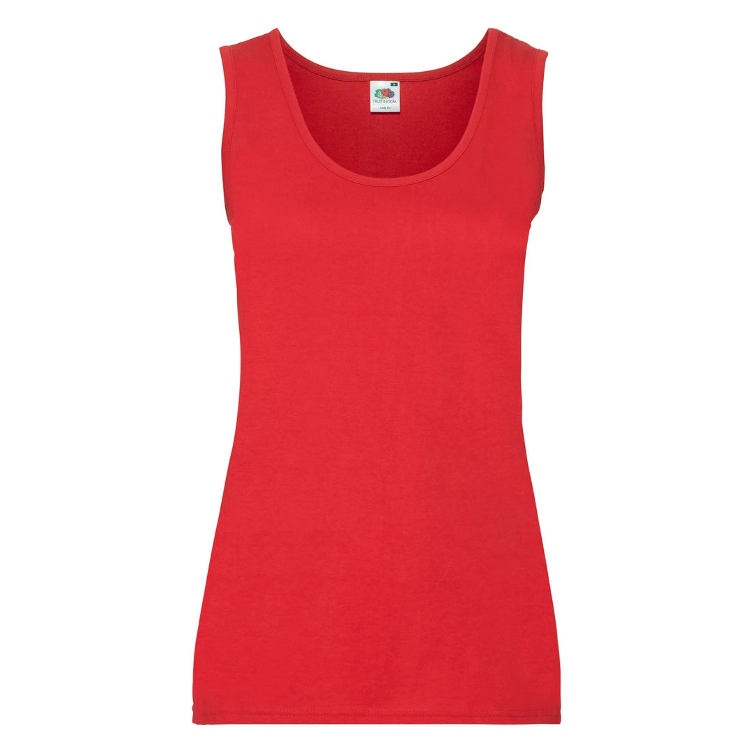 Fruit Of The Loom 61376 Ladies Valueweight Athletic Vest - COOZO