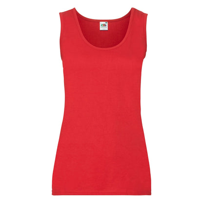 Fruit Of The Loom 61376 Ladies Valueweight Athletic Vest - COOZO