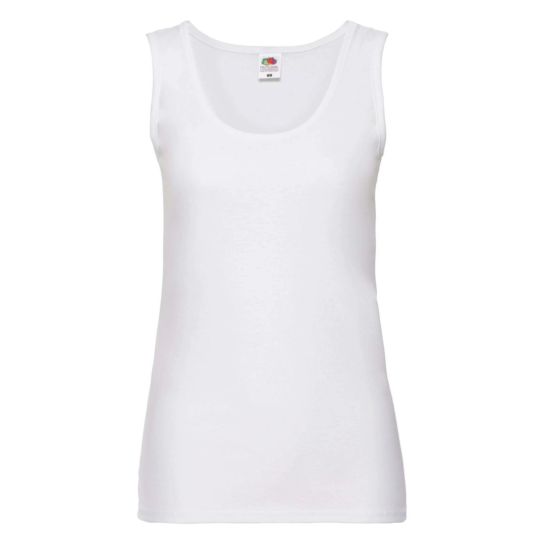 Fruit Of The Loom 61376 Ladies Valueweight Athletic Vest - COOZO
