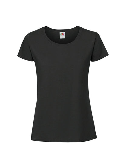 Fruit Of The Loom 61424 Ladies Ringspun Premium T-Shirt - COOZO