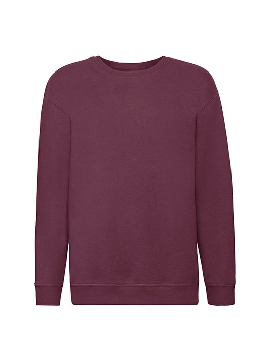 Fruit Of The Loom 62031 Kids Premium Drop Shoulder Sweatshirt - COOZO