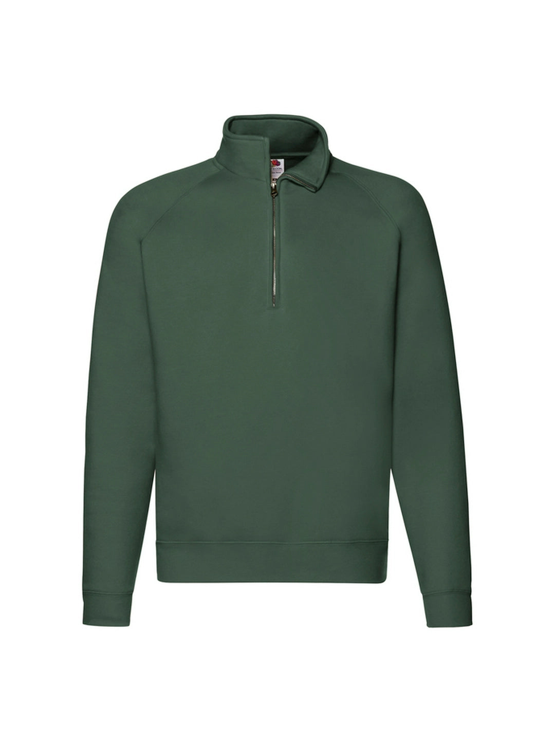 Fruit Of The Loom 62032 Mens Premium Zip Neck Sweat - COOZO