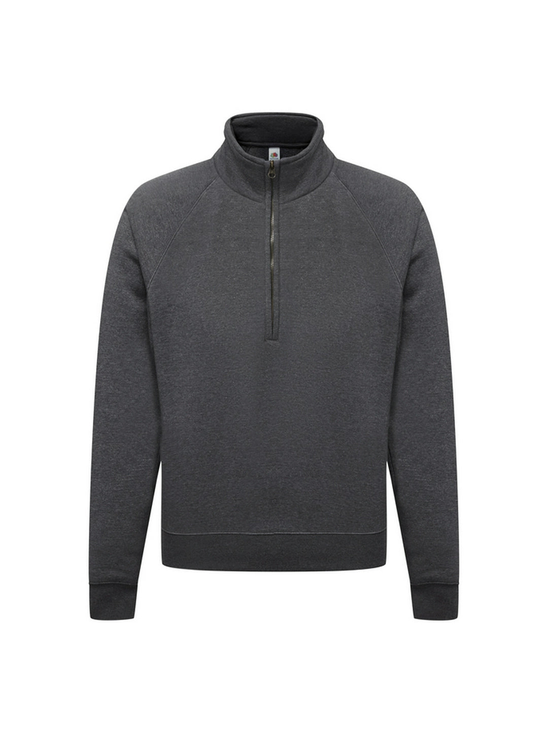 Fruit Of The Loom 62032 Mens Premium Zip Neck Sweat - COOZO