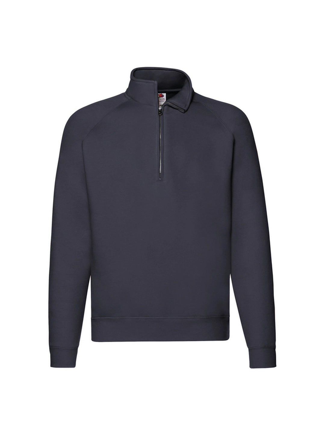 Fruit Of The Loom 62032 Mens Premium Zip Neck Sweat - COOZO