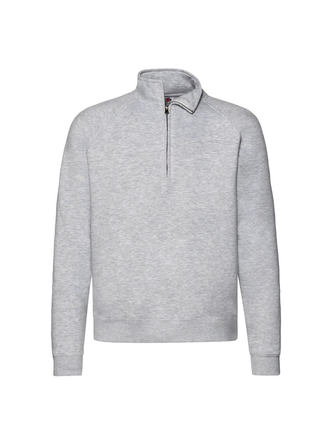 Fruit Of The Loom 62032 Mens Premium Zip Neck Sweat - COOZO