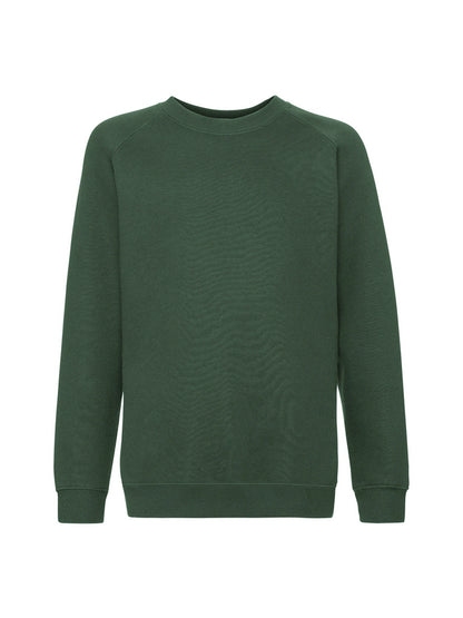 Fruit Of The Loom 62033 Kids Premium Raglan Sweat - COOZO