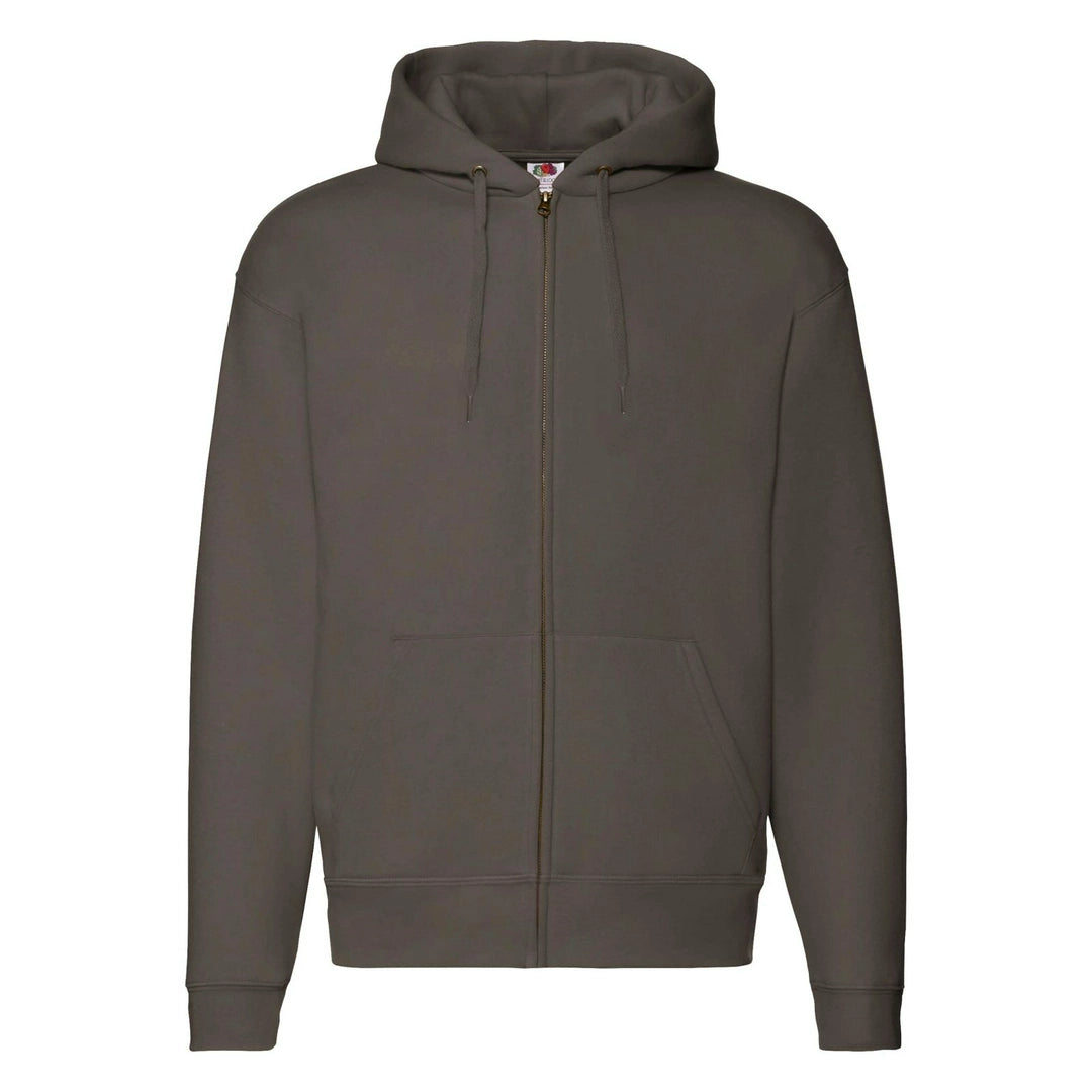 Fruit Of The Loom 62034 Mens Premium Hooded Sweat Jacket - COOZO