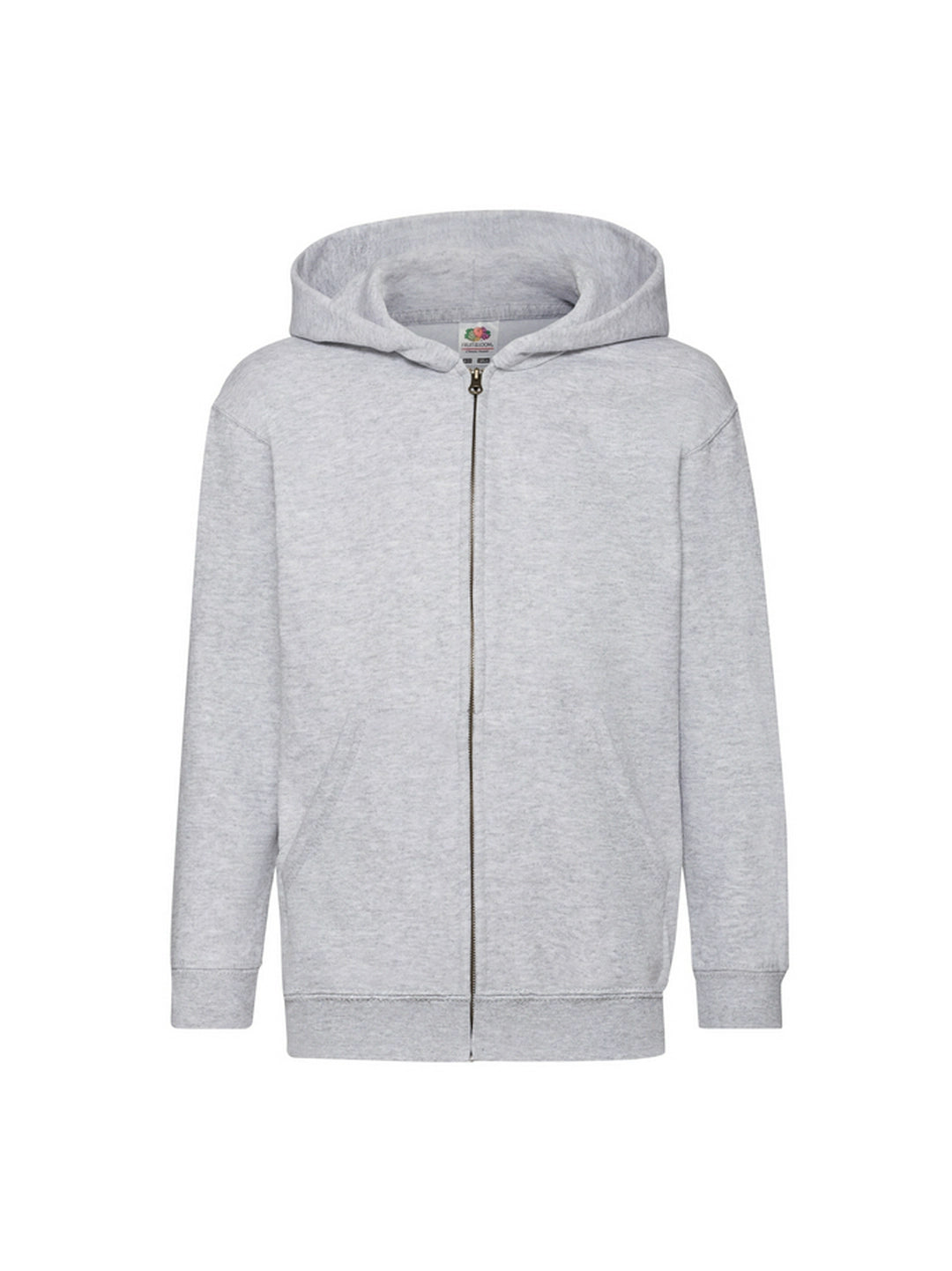 Fruit Of The Loom 62045 Kids Classic Zip Hooded Sweatshirt - COOZO