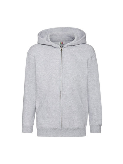 Fruit Of The Loom 62045 Kids Classic Zip Hooded Sweatshirt - COOZO