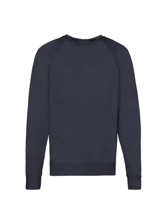 Fruit Of The Loom 62138 Adult Lightweight Raglan Crew Neck Sweatshirt - COOZO