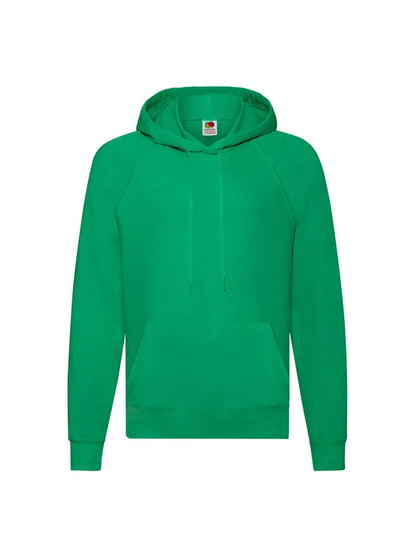 Fruit Of The Loom 62140 Mens Lightweight Hooded Sweatshirt - COOZO