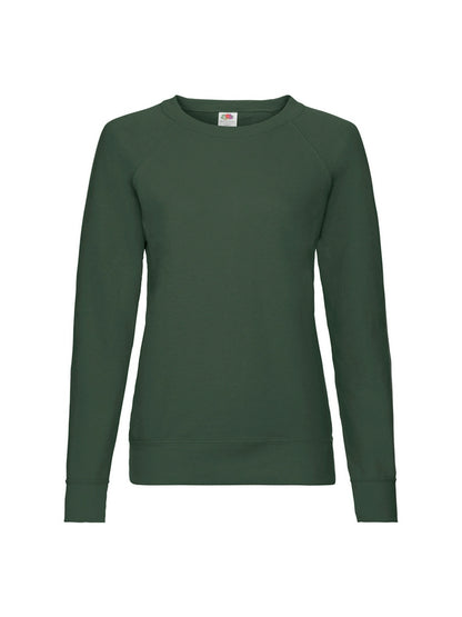 Fruit Of The Loom 62146 Ladies Lightweight Raglan Sweatshirt - COOZO