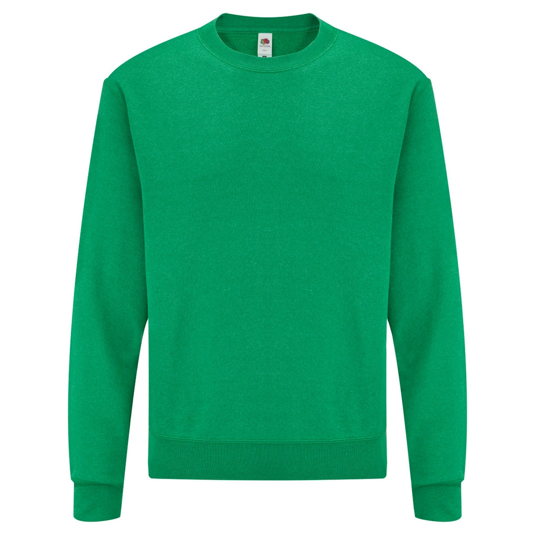 Fruit Of The Loom 62202 Adult Classic Set In Crew Neck Sweatshirt Crew Neck - COOZO