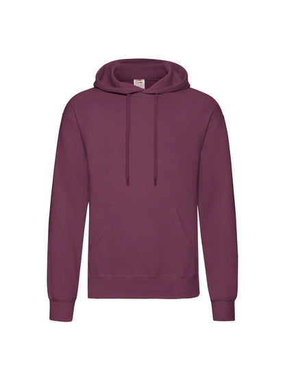 Fruit Of The Loom 62208 Mens Classic Hooded Sweatshirt - COOZO