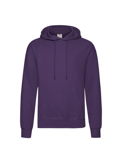 Fruit Of The Loom 62208 Mens Classic Hooded Sweatshirt - COOZO