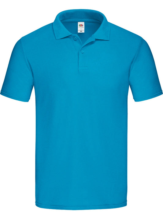 Fruit Of The Loom 63050 Adult Original Cotton Polo Shirt - COOZO