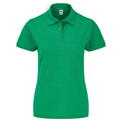Fruit Of The Loom 63212 Ladies 65/35 Polo Shirt - COOZO