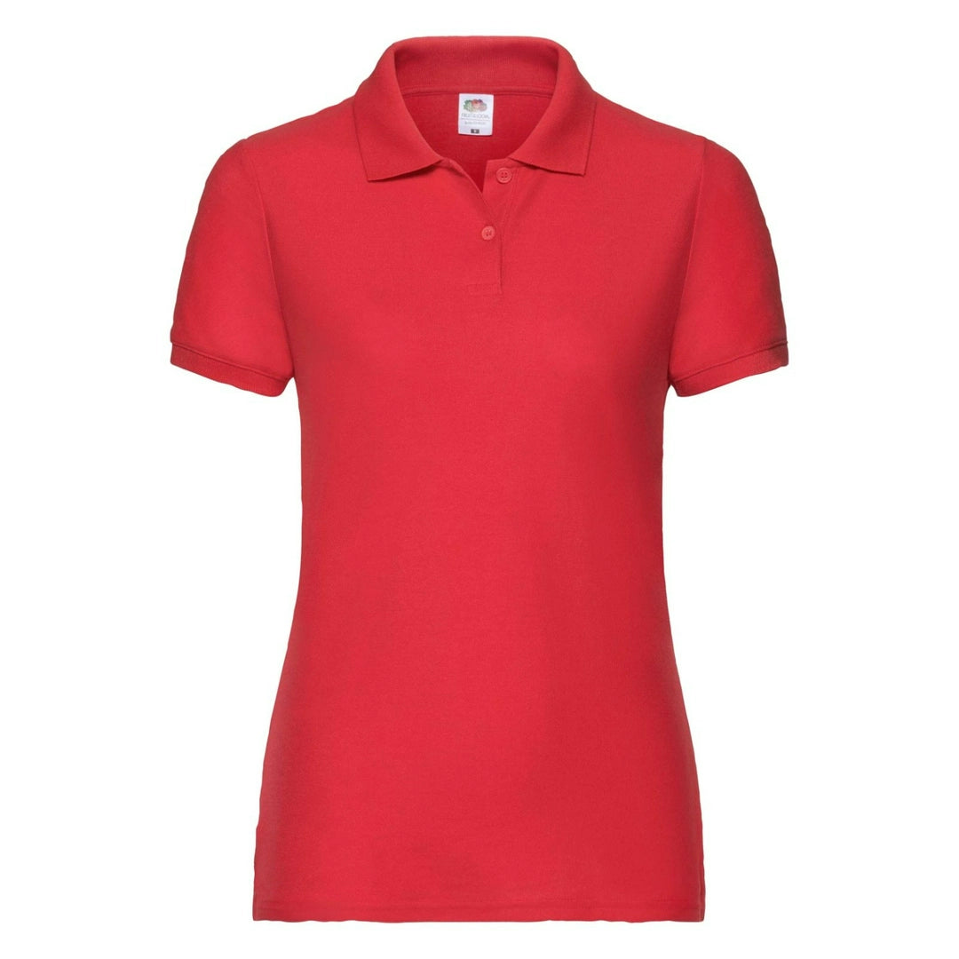 Fruit Of The Loom 63212 Ladies 65/35 Polo Shirt - COOZO