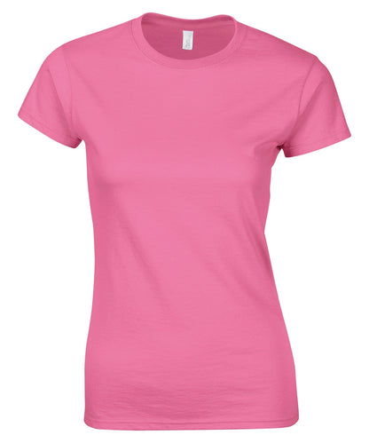 Gildan 64000L Ladies SoftStyle Fitted Ringspun T-Shirt - COOZO