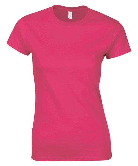 Gildan 64000L Ladies SoftStyle Fitted Ringspun T-Shirt - COOZO