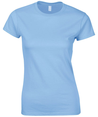 Gildan 64000L Ladies SoftStyle Fitted Ringspun T-Shirt - COOZO