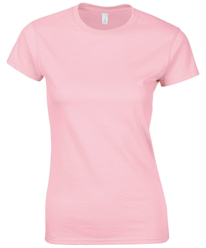 Gildan 64000L Ladies SoftStyle Fitted Ringspun T-Shirt - COOZO