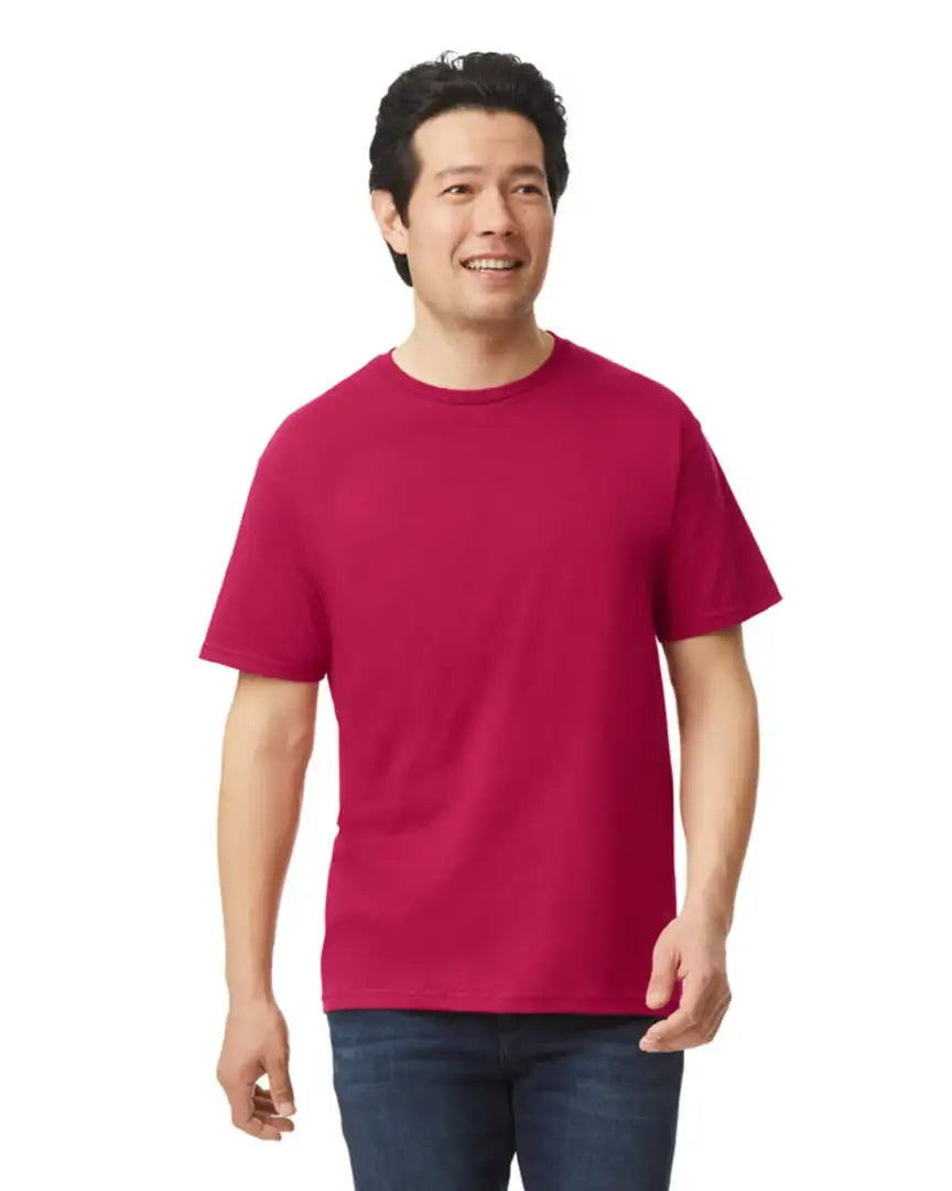 Gildan 64000 Adult Softstyle Ringspun Cotton T-Shirt Heather Colours - COOZO
