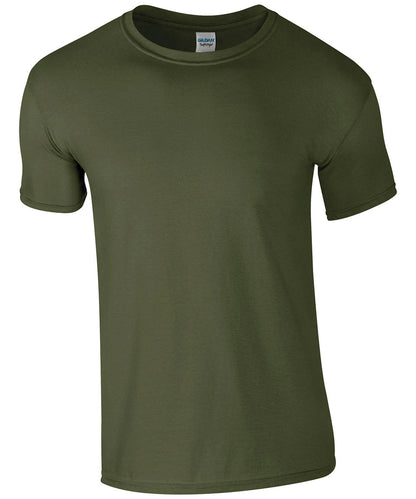Gildan 64000 Adult Softstyle Ringspun Cotton T-Shirt Core Colours - COOZO