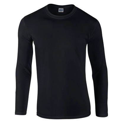 Gildan 64400 Adult Softstyle Ringspun Cotton Long Sleeve T-Shirt - COOZO