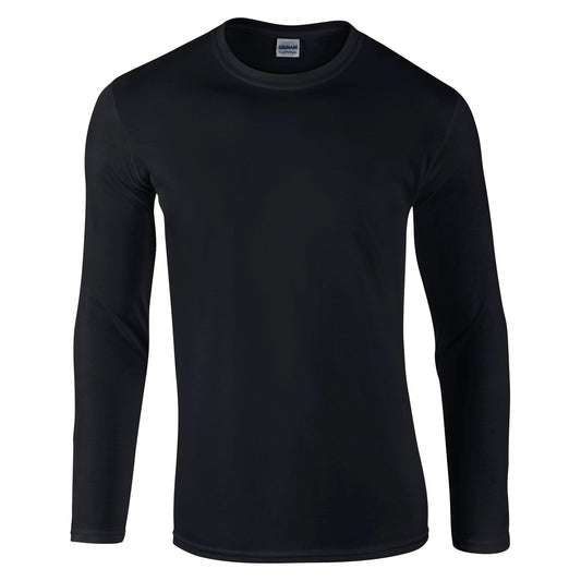 Gildan 64400 Adult Softstyle Ringspun Cotton Long Sleeve T-Shirt - COOZO