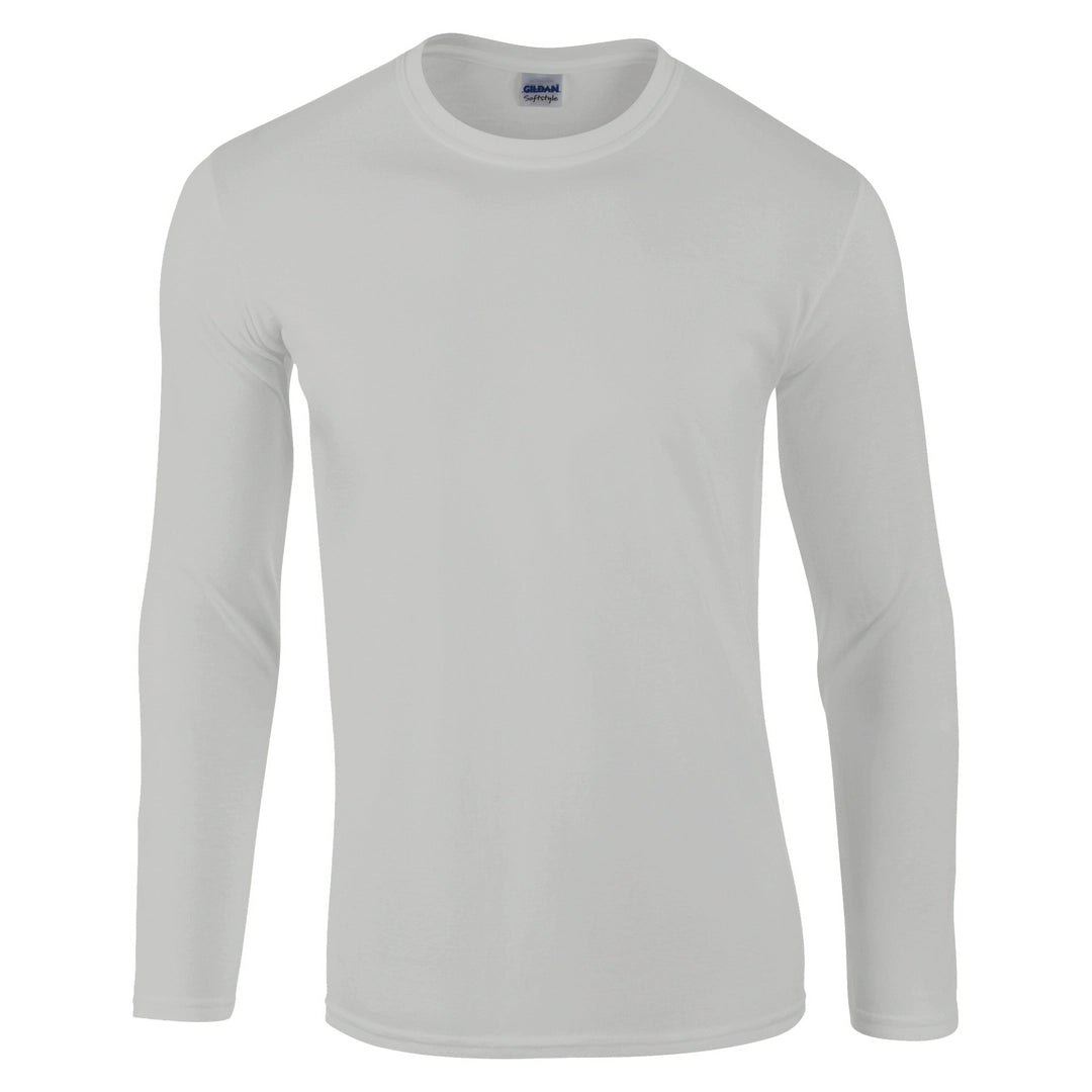 Gildan 64400 Adult Softstyle Ringspun Cotton Long Sleeve T-Shirt - COOZO