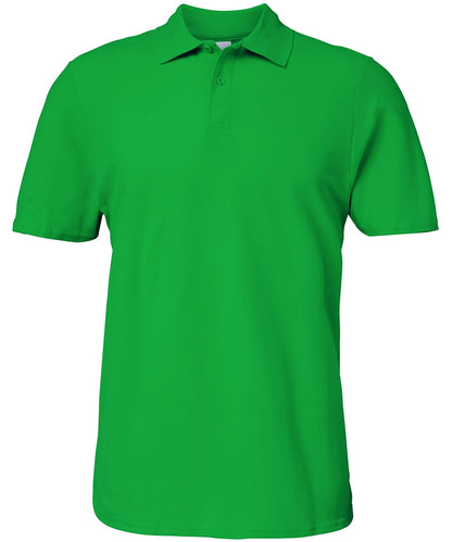 Gildan 64800 Adult Softstyle Ringspun Double Pique Cotton Polo Shirt - COOZO