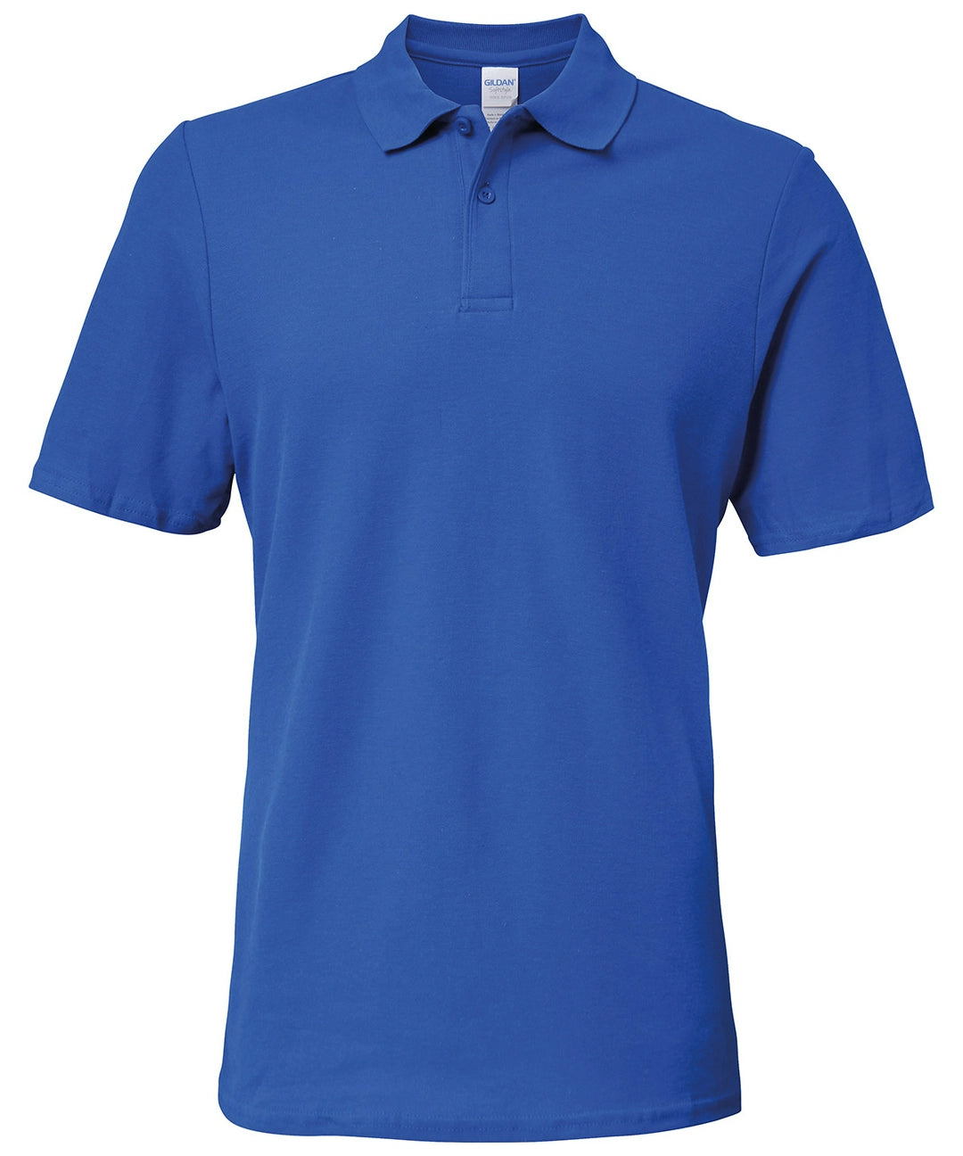 Gildan 64800 Adult Softstyle Ringspun Double Pique Cotton Polo Shirt - COOZO