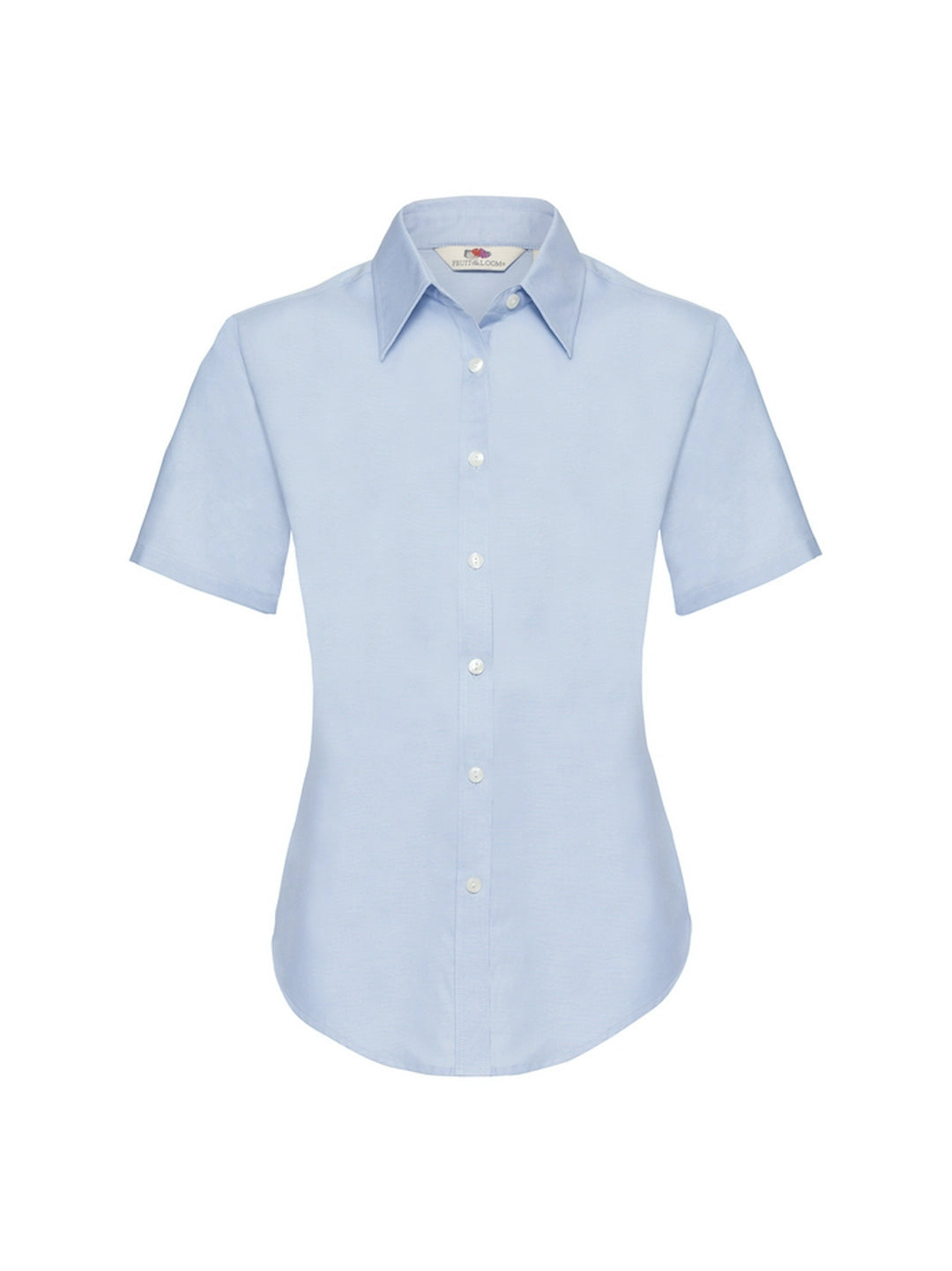 Fruit Of The Loom 65000 Ladies Oxford Short Sleeve Shirt - COOZO