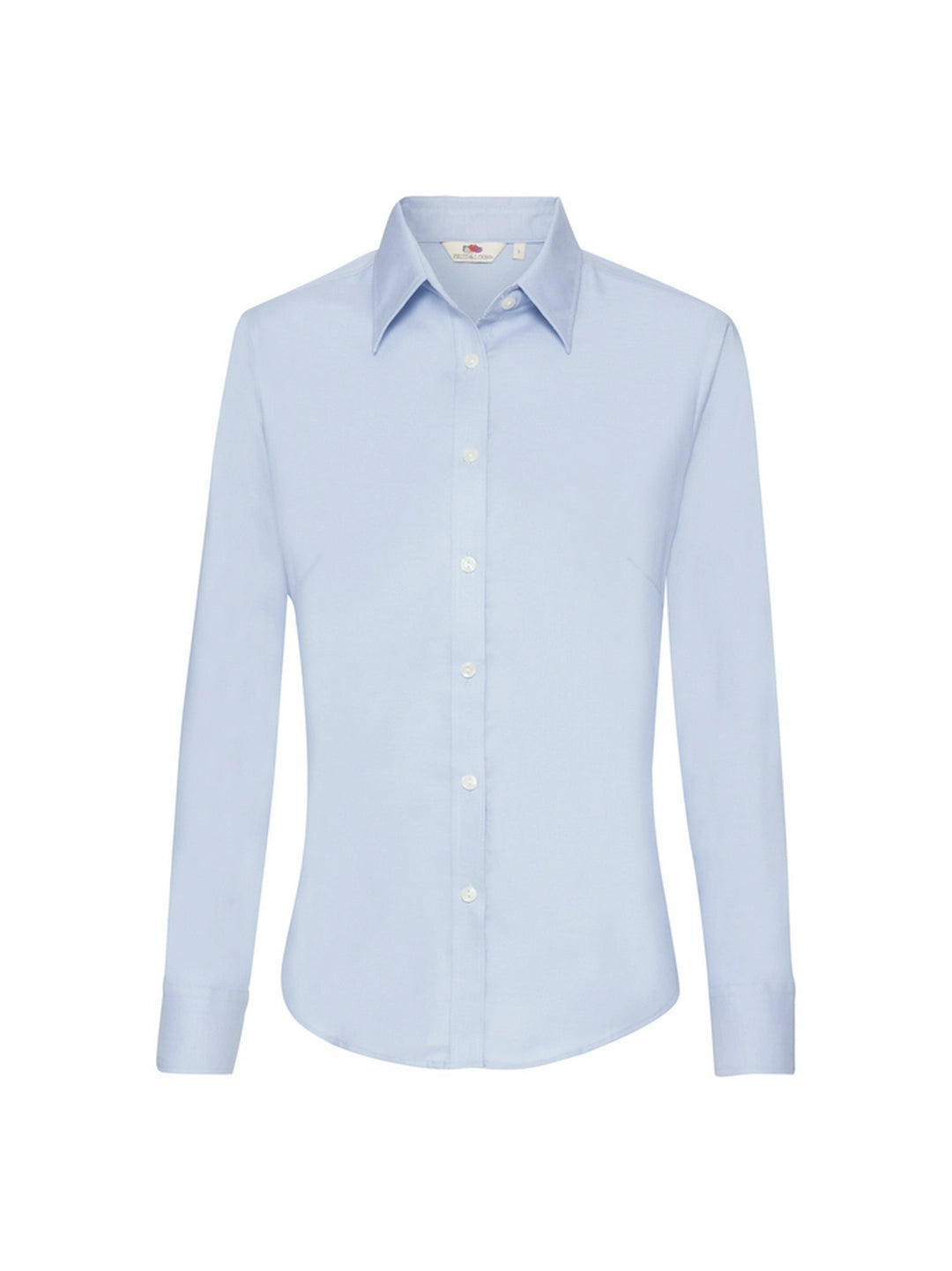 Fruit Of The Loom 65002 Ladies Oxford Long Sleeve Shirt - COOZO