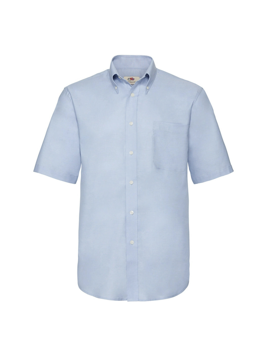Fruit Of The Loom 65112 Mens Oxford Short Sleeve Shirt - COOZO
