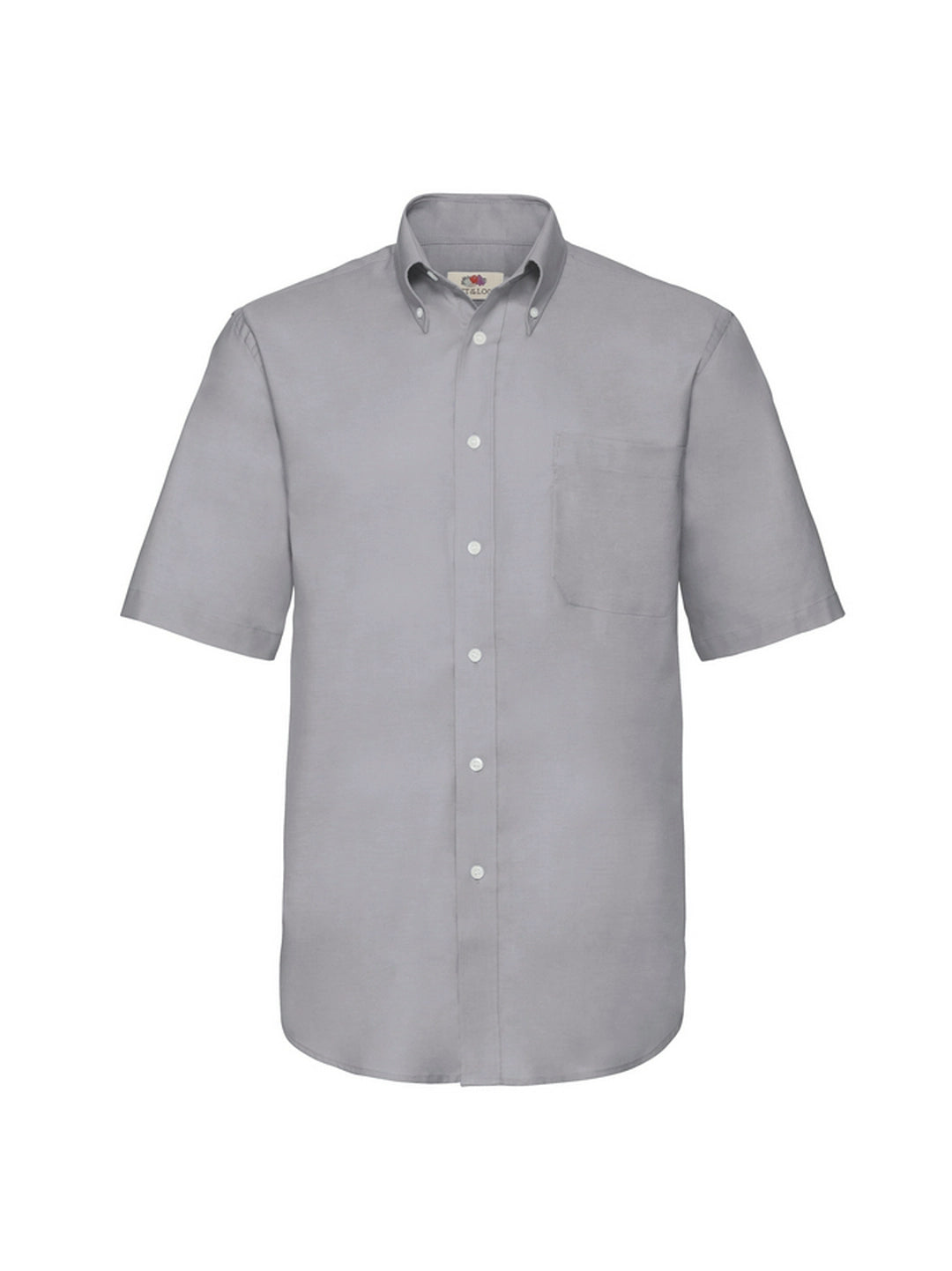 Fruit Of The Loom 65112 Mens Oxford Short Sleeve Shirt - COOZO