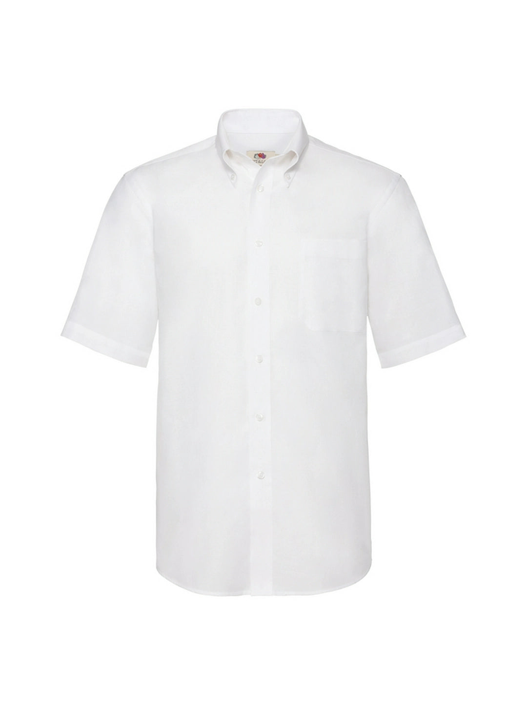 Fruit Of The Loom 65112 Mens Oxford Short Sleeve Shirt - COOZO