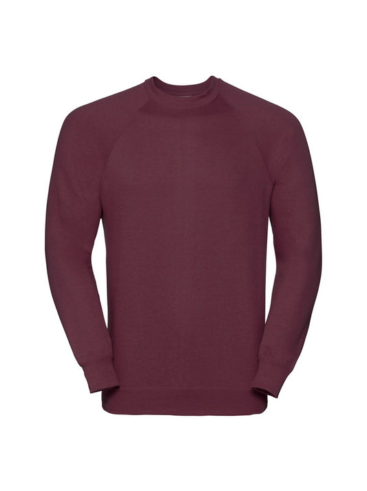 Classic Raglan Sweatshirt Crew Neck 295gsm Adult-BURXS