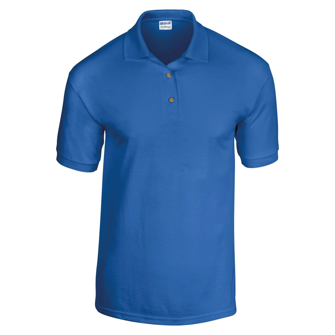 Gildan 8800B Kids Youth DryBlend Jersey Knit Polycotton Polo Shirt - COOZO