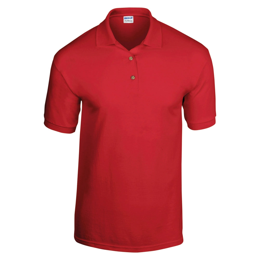 Gildan 8800B Kids Youth DryBlend Jersey Knit Polycotton Polo Shirt - COOZO