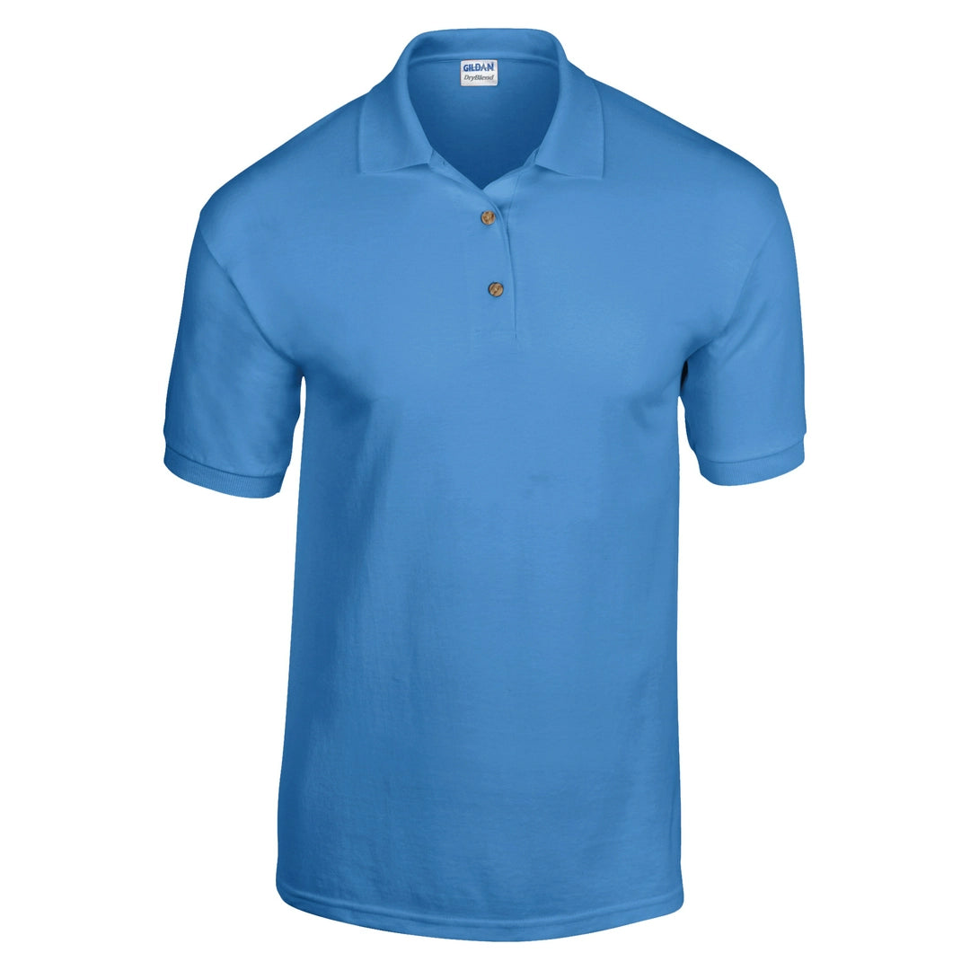 Gildan 8800 Adult DryBlend Jersey Knit Polycotton Polo Shirt - COOZO