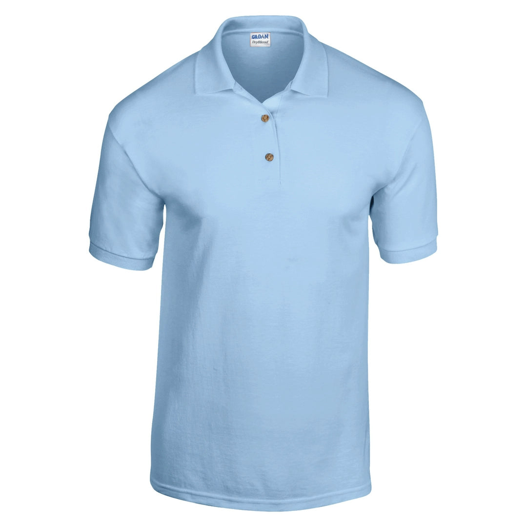 Gildan 8800 Adult DryBlend Jersey Knit Polycotton Polo Shirt - COOZO