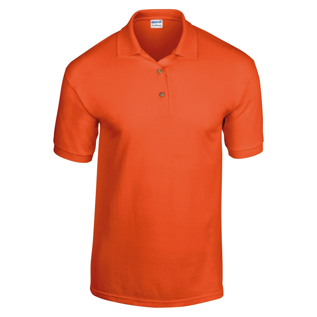 Gildan 8800 Adult DryBlend Jersey Knit Polycotton Polo Shirt - COOZO