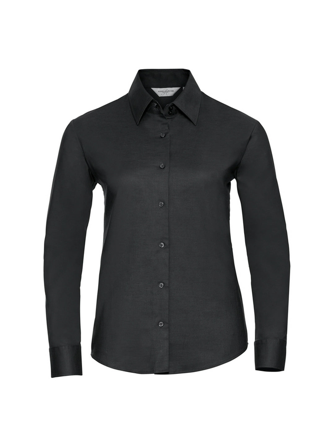 Russell Collection 932F Ladies Long Sleeve Easycare Oxford shirt - COOZO