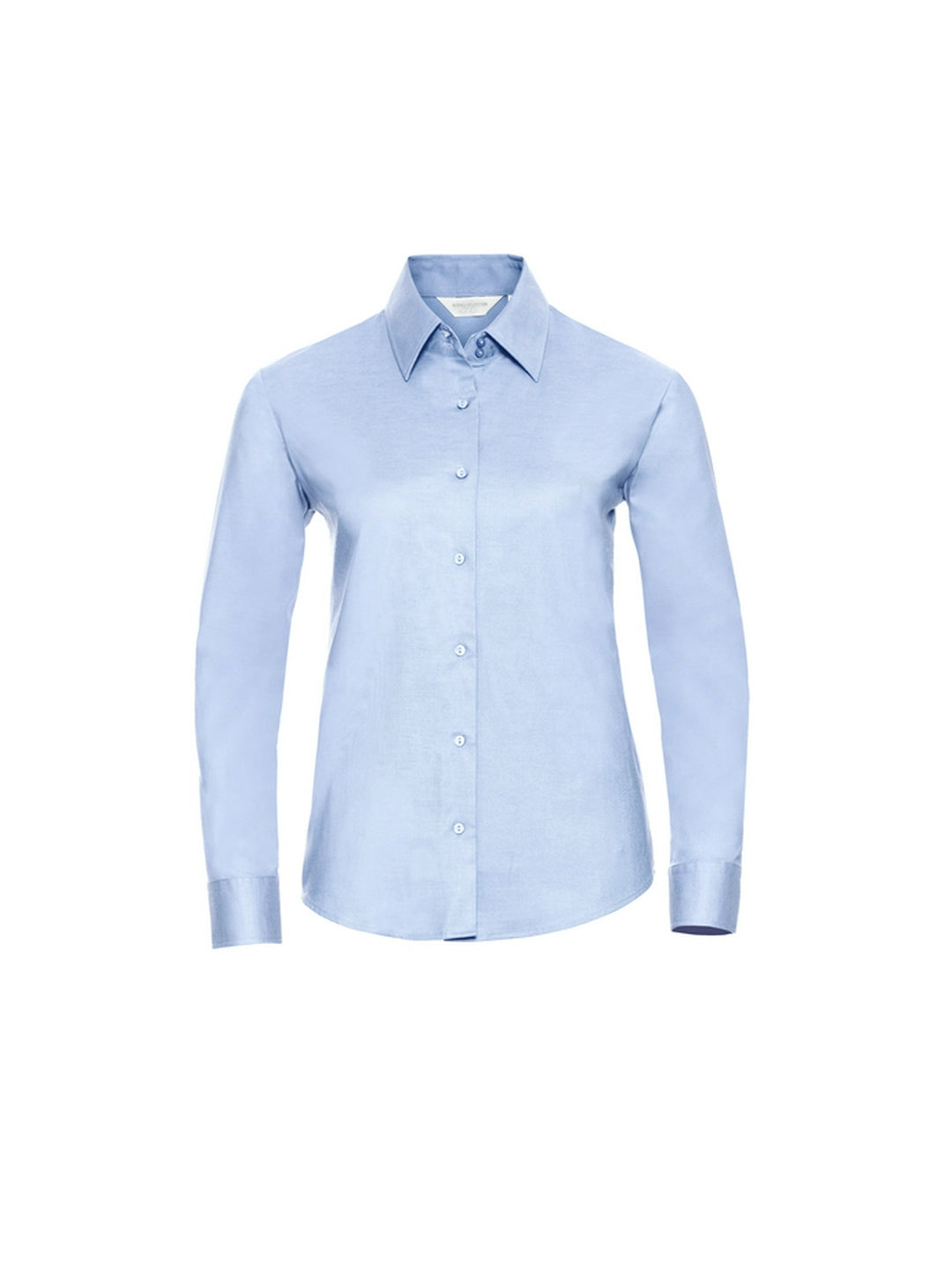 Russell Collection 932F Ladies Long Sleeve Easycare Oxford shirt - COOZO
