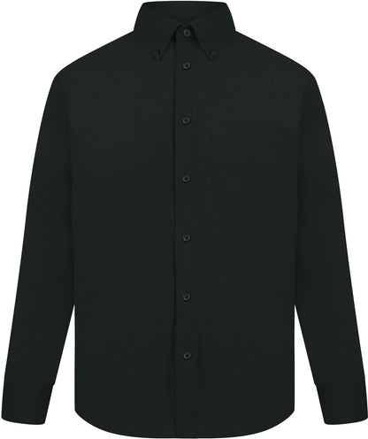 Absolute Apparel AA303 Mens Classic Long Sleeve Oxford Shirt - COOZO