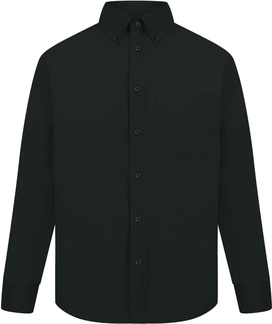 Absolute Apparel AA303 Mens Classic Long Sleeve Oxford Shirt - COOZO