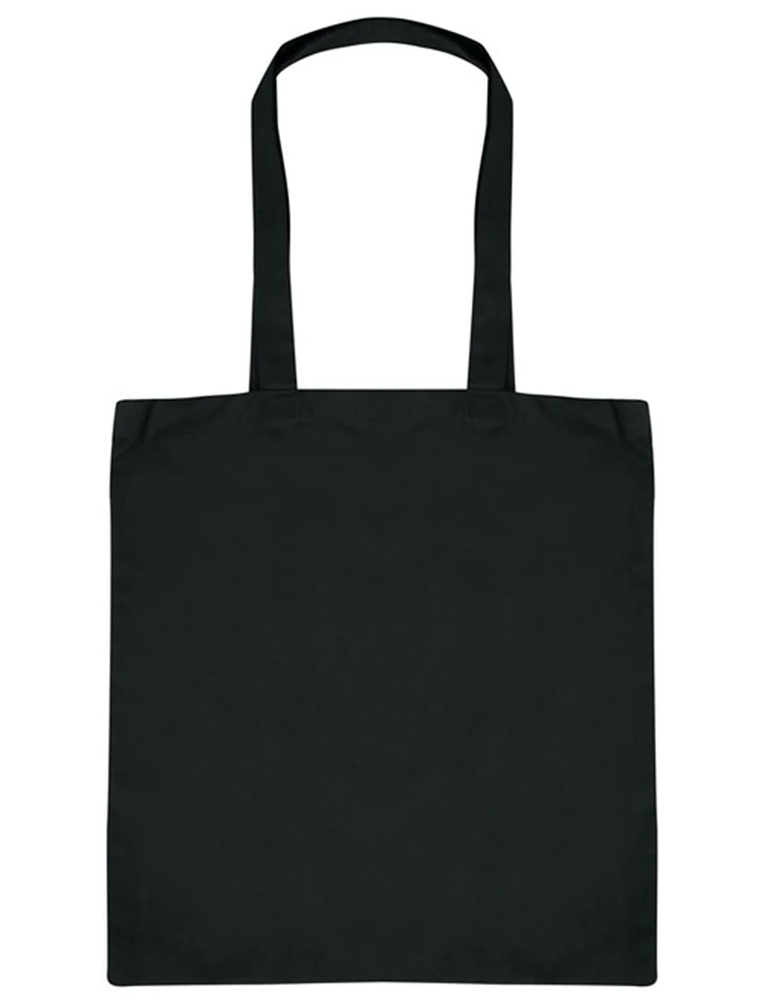 Cotton Shopper Bag Long Handle 155gsm-NVY1S