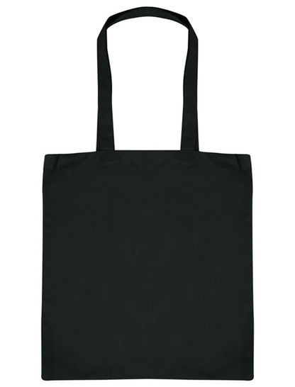 Cotton Shopper Bag Long Handle 155gsm-NVY1S